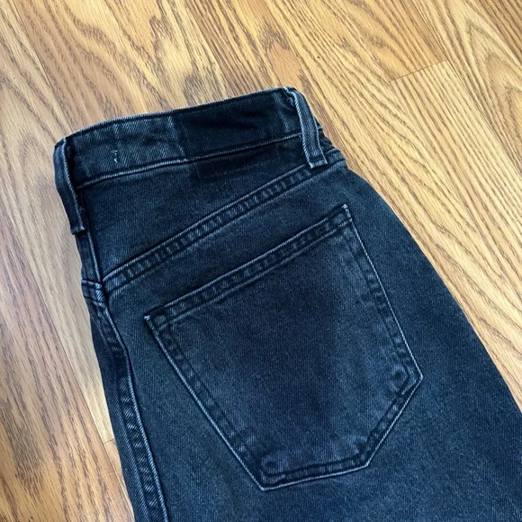Abercrombie & Fitch Black Straight Leg Jeans - Picture 7 of 7